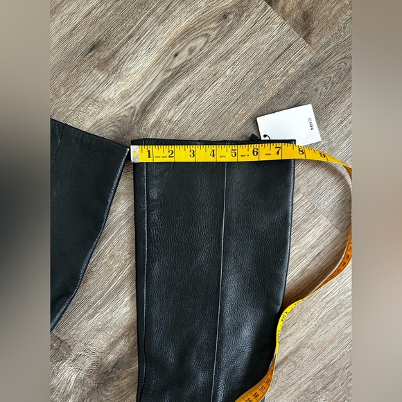Mango Mer Leather Knee High Boots Size 9.5(40) NEW - Picture 14 of 14